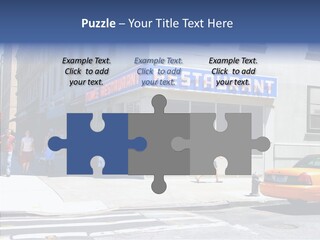 Drinks Diner George PowerPoint Template