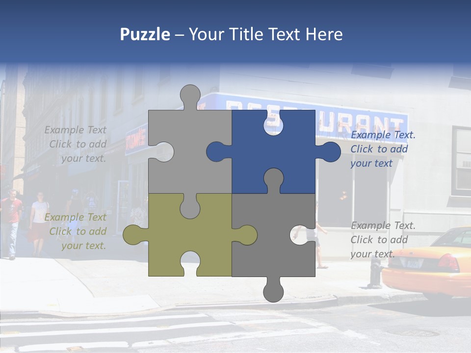 Drinks Diner George PowerPoint Template