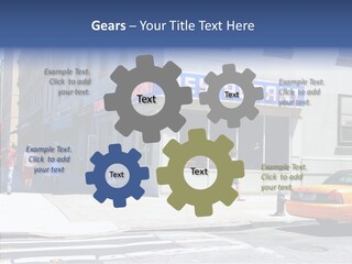 Drinks Diner George PowerPoint Template