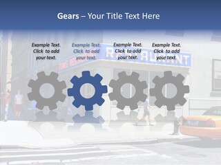 Drinks Diner George PowerPoint Template