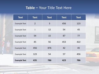 Drinks Diner George PowerPoint Template