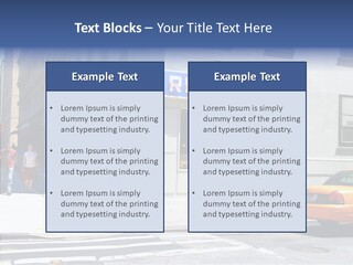 Drinks Diner George PowerPoint Template