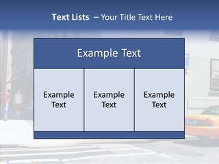Drinks Diner George PowerPoint Template