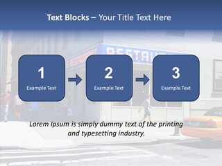 Drinks Diner George PowerPoint Template