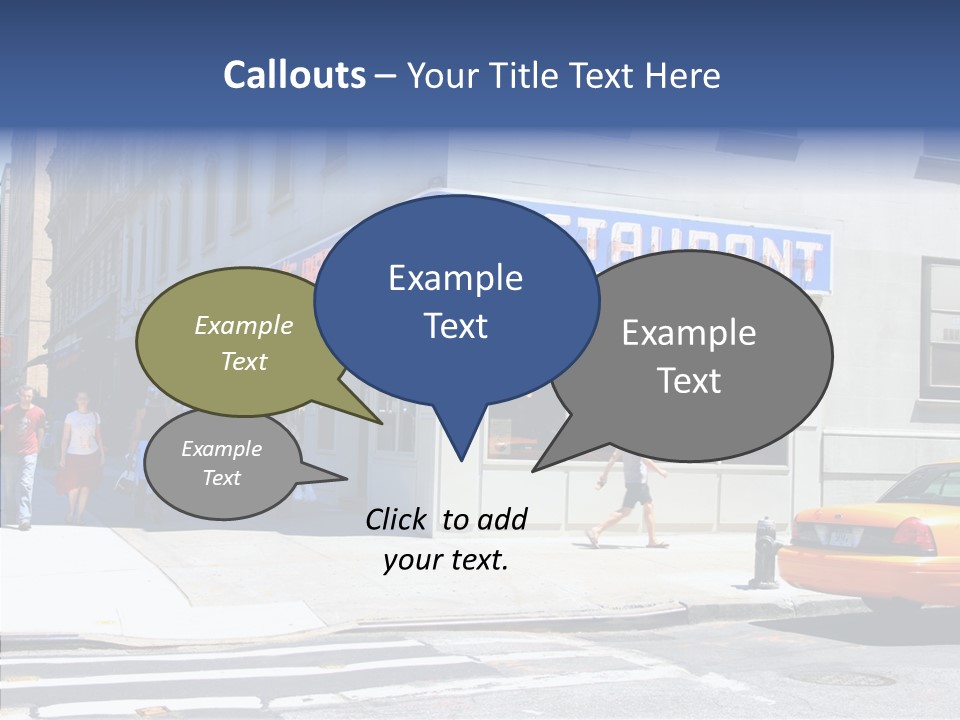 Drinks Diner George PowerPoint Template