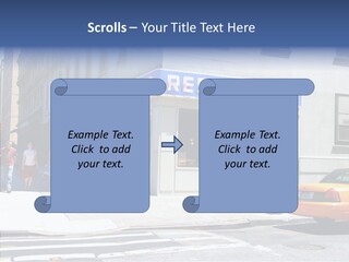 Drinks Diner George PowerPoint Template