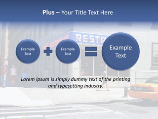 Drinks Diner George PowerPoint Template