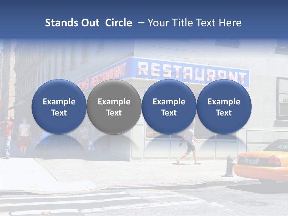 Drinks Diner George PowerPoint Template