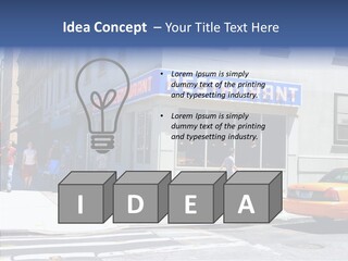 Drinks Diner George PowerPoint Template