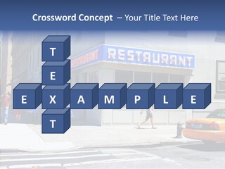 Drinks Diner George PowerPoint Template