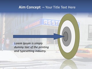 Drinks Diner George PowerPoint Template