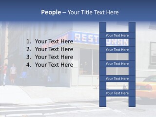 Drinks Diner George PowerPoint Template