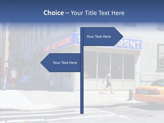 Drinks Diner George PowerPoint Template