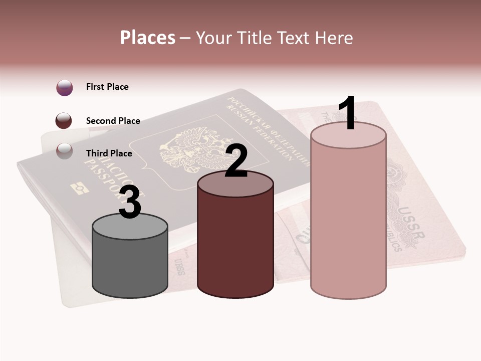 Cancelled Stamp Isolated On White Russian Symbol PowerPoint Template