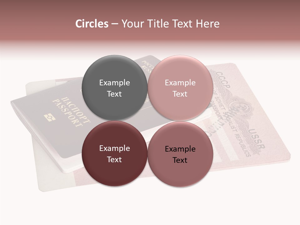 Cancelled Stamp Isolated On White Russian Symbol PowerPoint Template