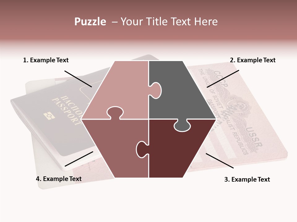 Cancelled Stamp Isolated On White Russian Symbol PowerPoint Template