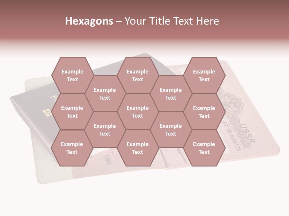 Cancelled Stamp Isolated On White Russian Symbol PowerPoint Template