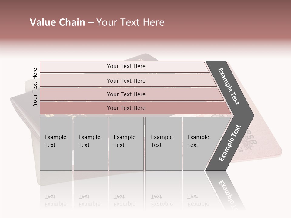 Cancelled Stamp Isolated On White Russian Symbol PowerPoint Template