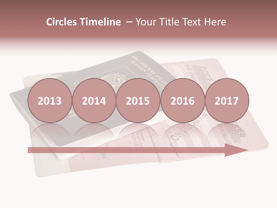 Cancelled Stamp Isolated On White Russian Symbol PowerPoint Template