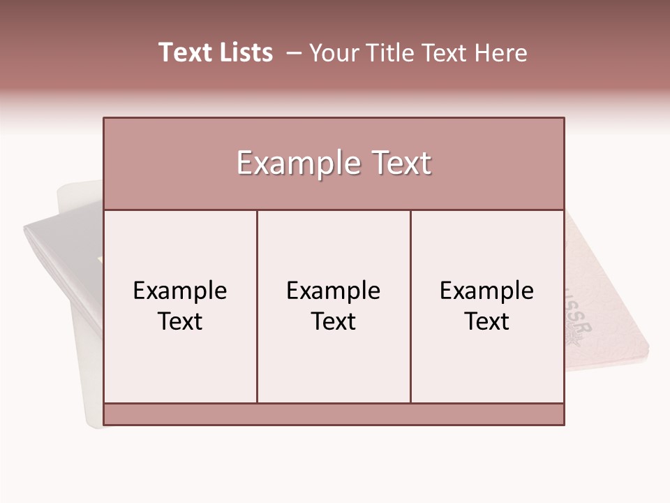Cancelled Stamp Isolated On White Russian Symbol PowerPoint Template