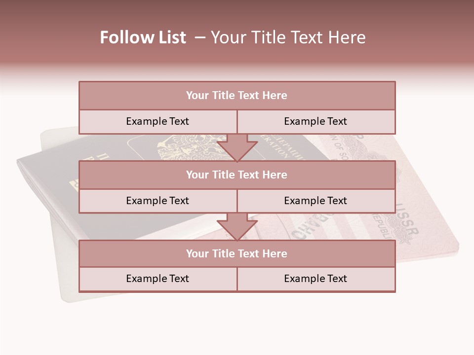 Cancelled Stamp Isolated On White Russian Symbol PowerPoint Template