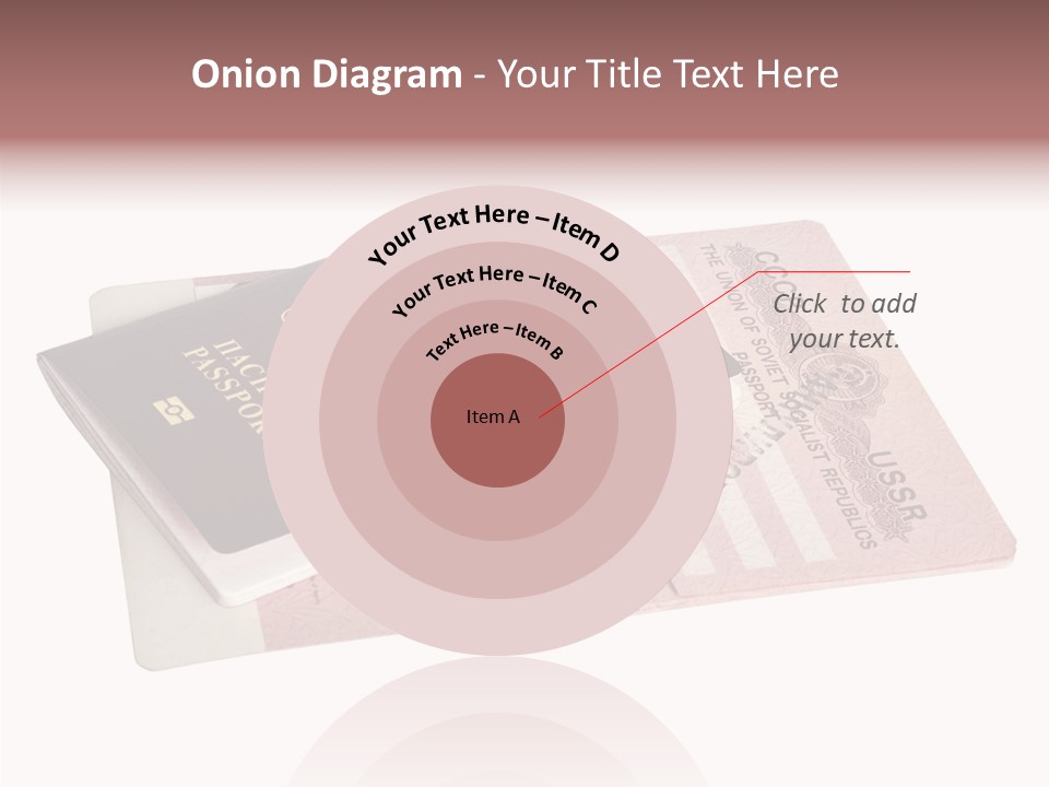 Cancelled Stamp Isolated On White Russian Symbol PowerPoint Template