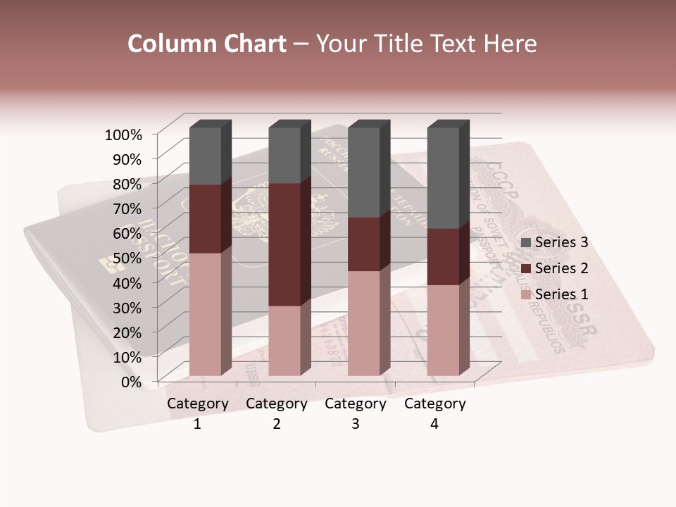 Cancelled Stamp Isolated On White Russian Symbol PowerPoint Template