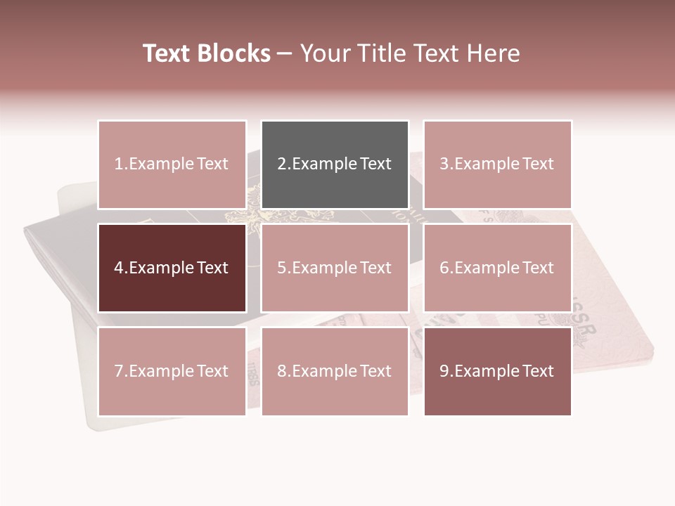 Cancelled Stamp Isolated On White Russian Symbol PowerPoint Template