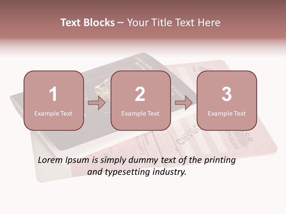 Cancelled Stamp Isolated On White Russian Symbol PowerPoint Template