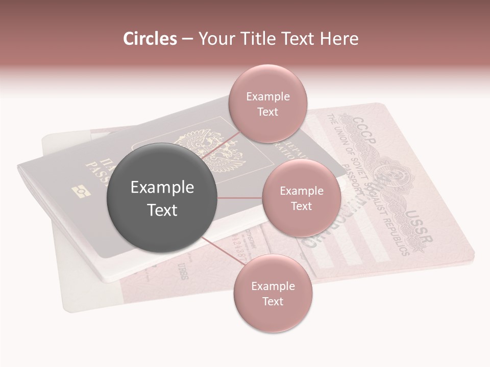 Cancelled Stamp Isolated On White Russian Symbol PowerPoint Template