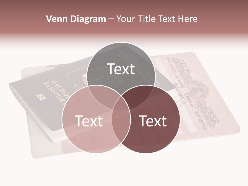 Cancelled Stamp Isolated On White Russian Symbol PowerPoint Template