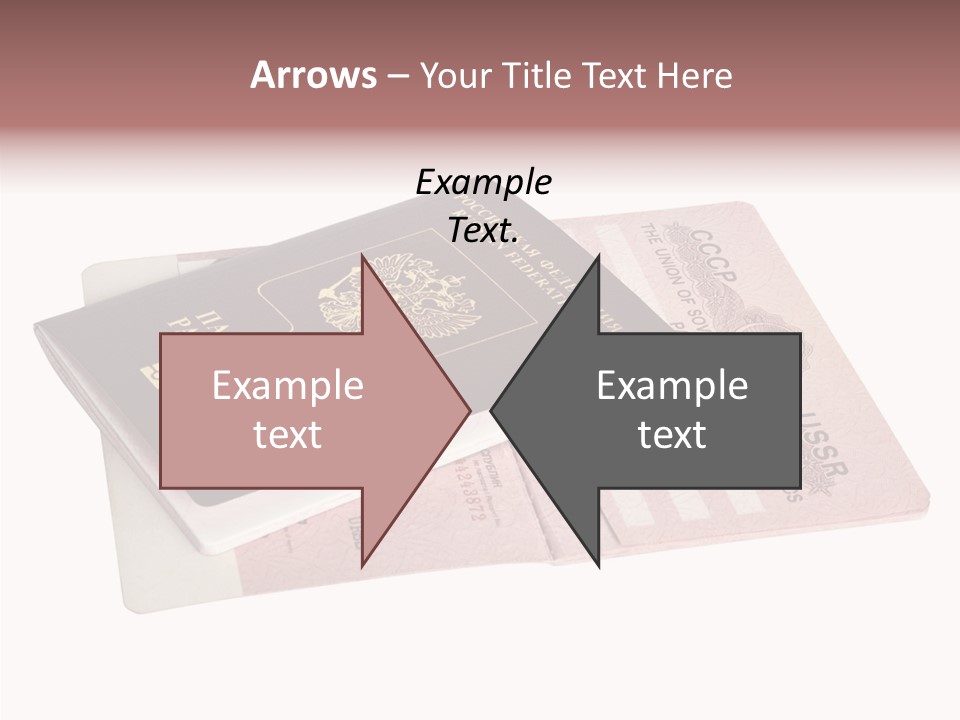 Cancelled Stamp Isolated On White Russian Symbol PowerPoint Template