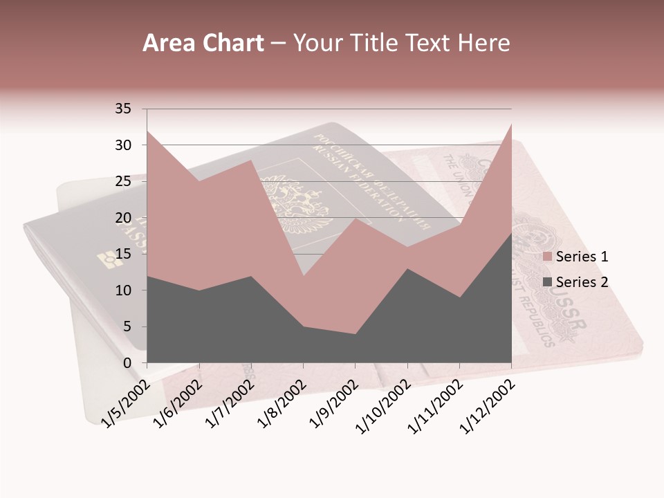 Cancelled Stamp Isolated On White Russian Symbol PowerPoint Template