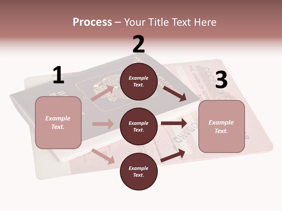 Cancelled Stamp Isolated On White Russian Symbol PowerPoint Template