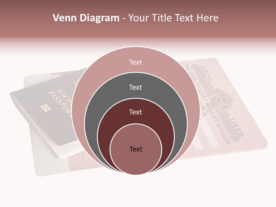 Cancelled Stamp Isolated On White Russian Symbol PowerPoint Template