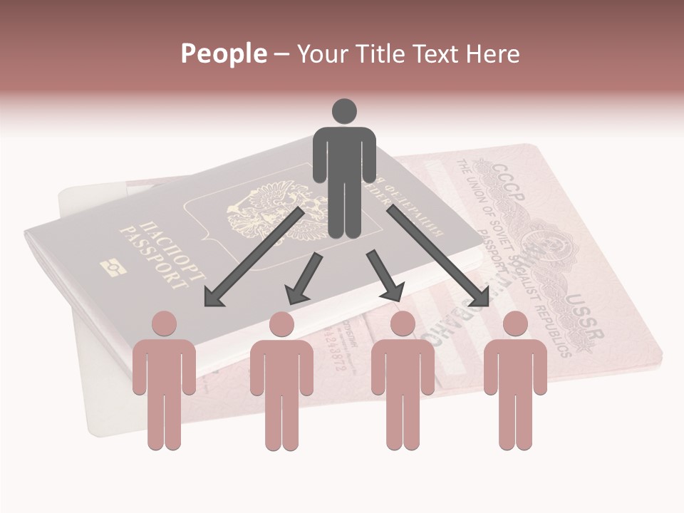 Cancelled Stamp Isolated On White Russian Symbol PowerPoint Template