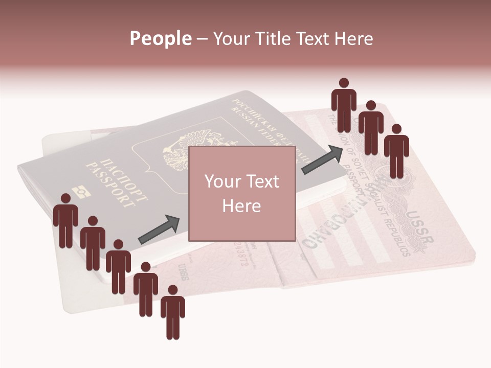 Cancelled Stamp Isolated On White Russian Symbol PowerPoint Template