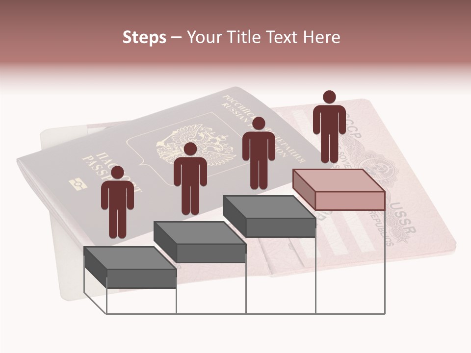 Cancelled Stamp Isolated On White Russian Symbol PowerPoint Template