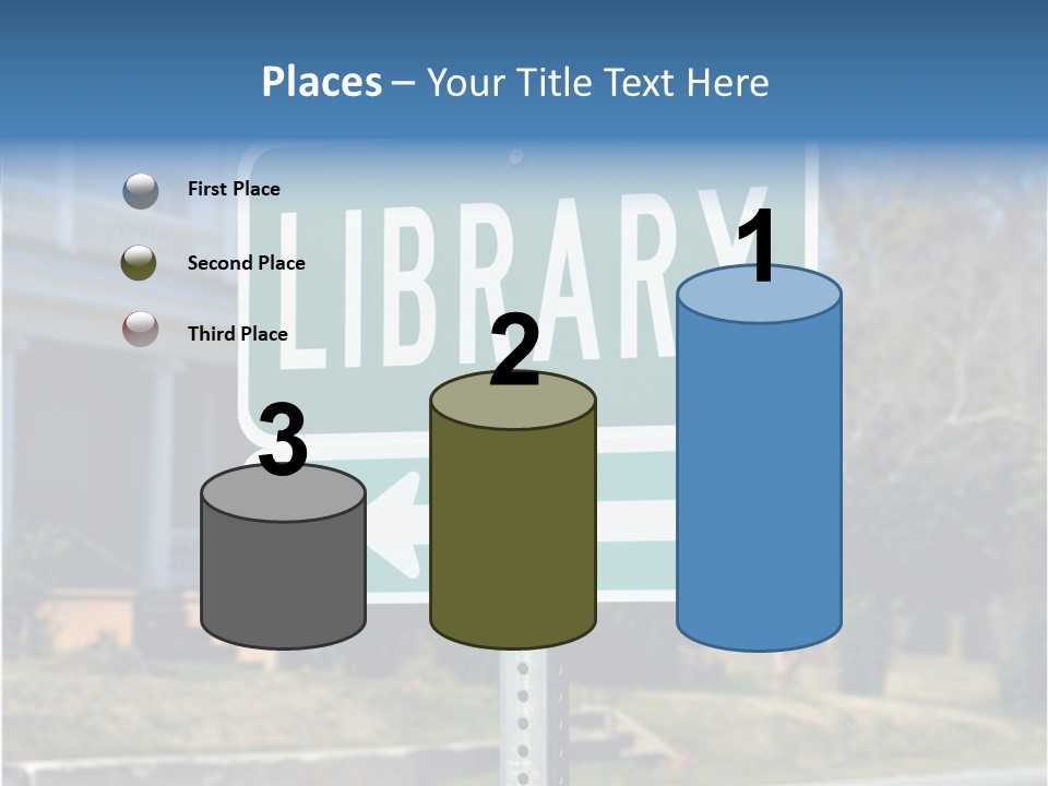 Background Signage Traffic PowerPoint Template