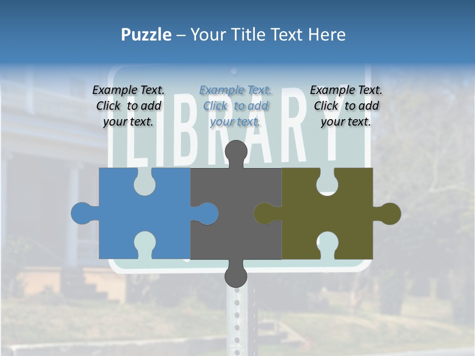 Background Signage Traffic PowerPoint Template