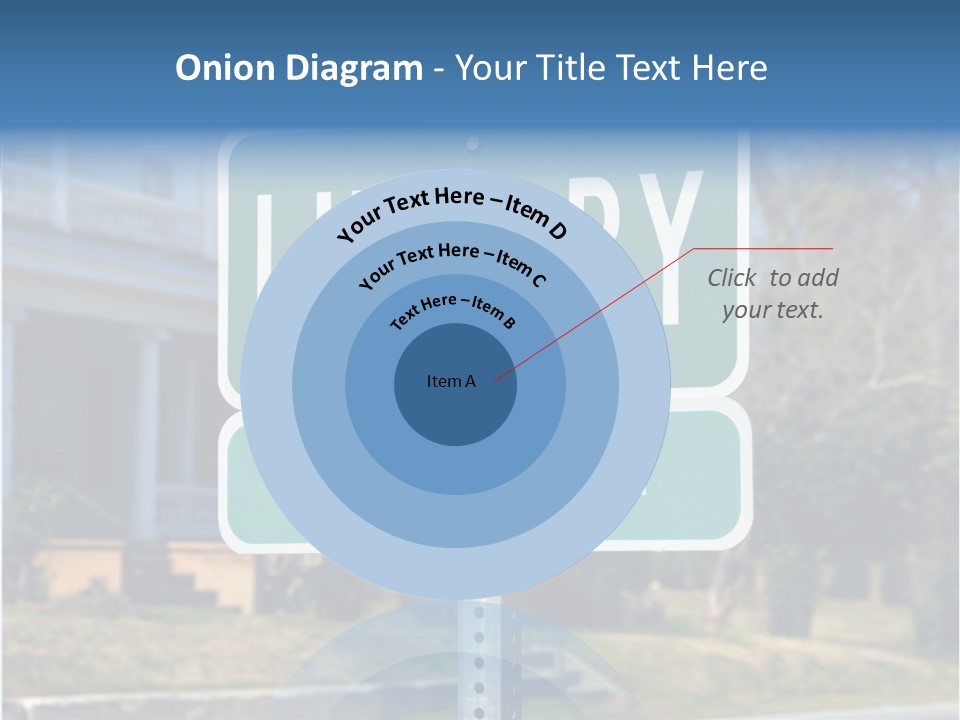 Background Signage Traffic PowerPoint Template