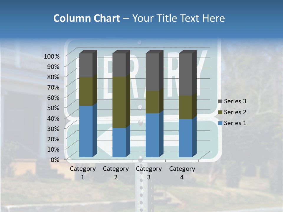 Background Signage Traffic PowerPoint Template