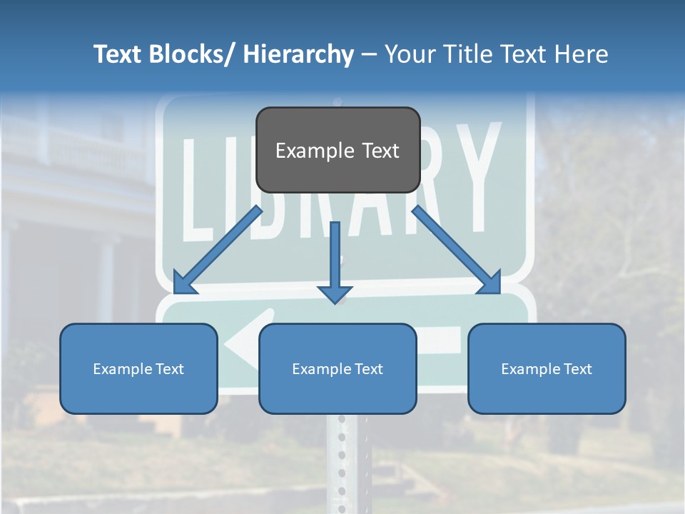 Background Signage Traffic PowerPoint Template