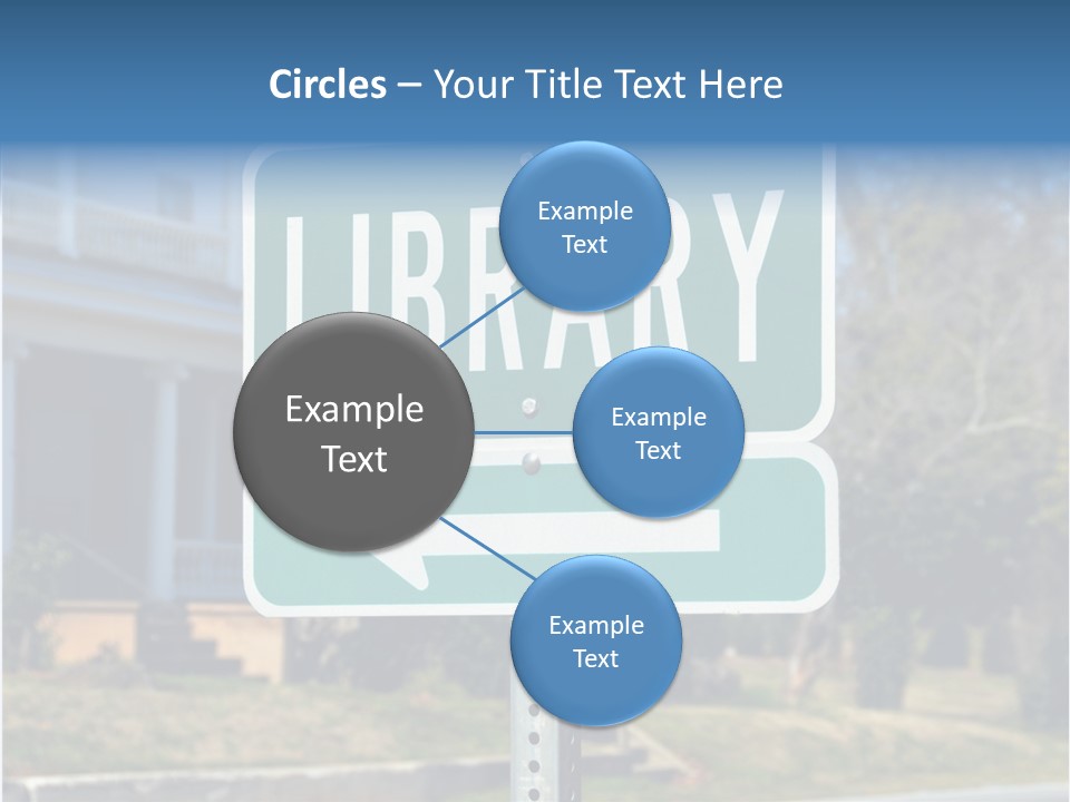 Background Signage Traffic PowerPoint Template