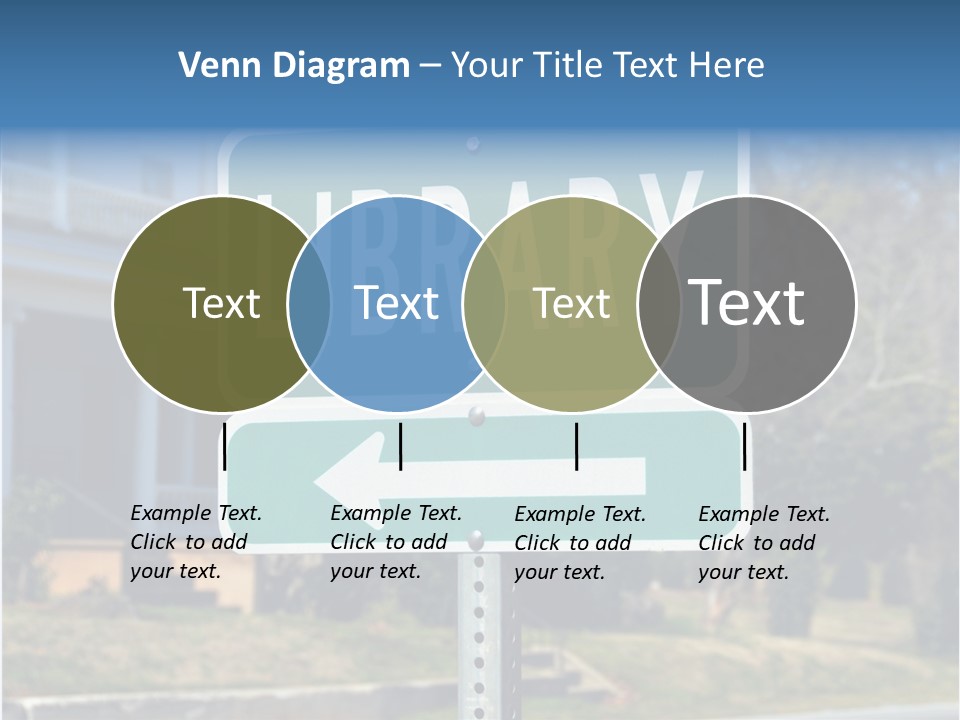 Background Signage Traffic PowerPoint Template