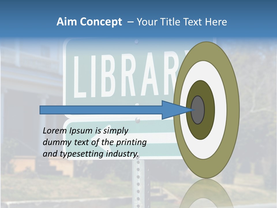 Background Signage Traffic PowerPoint Template