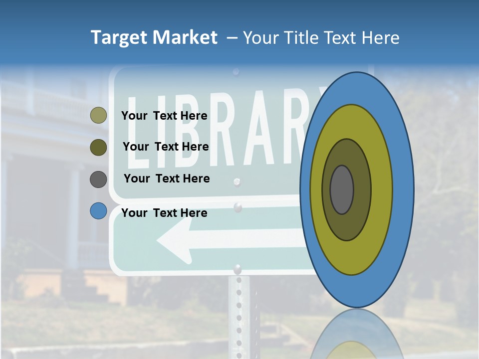 Background Signage Traffic PowerPoint Template