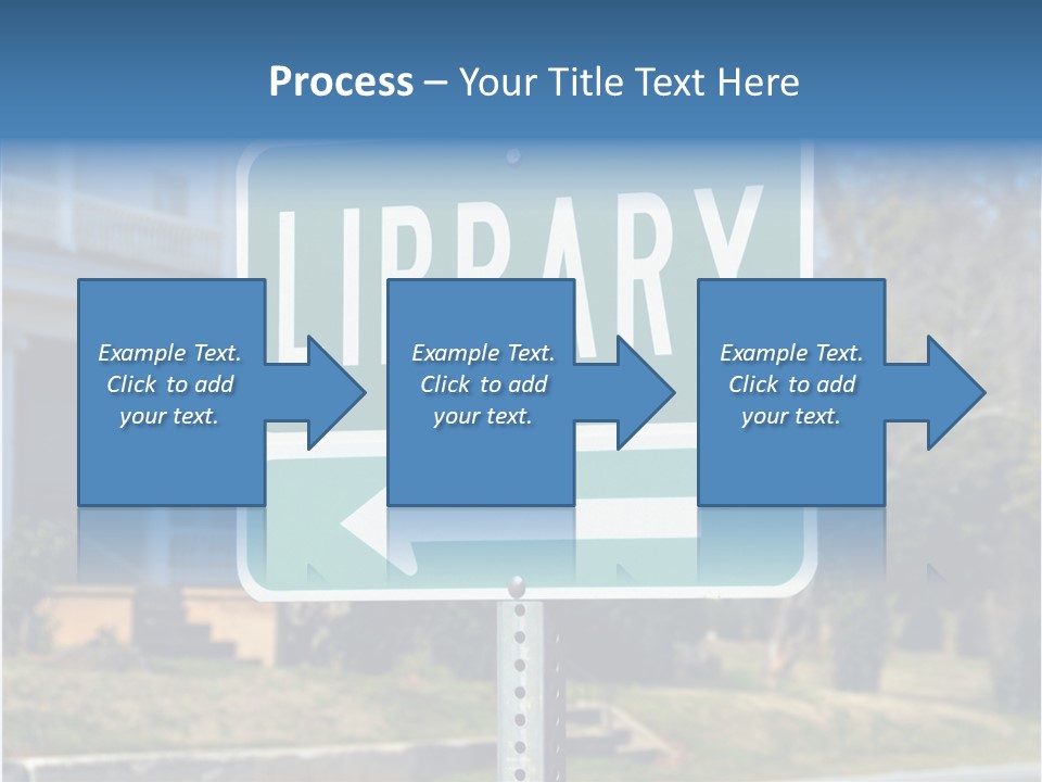 Background Signage Traffic PowerPoint Template