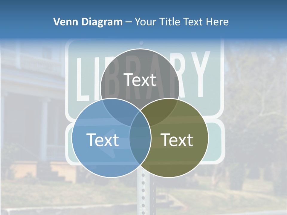 Background Signage Traffic PowerPoint Template