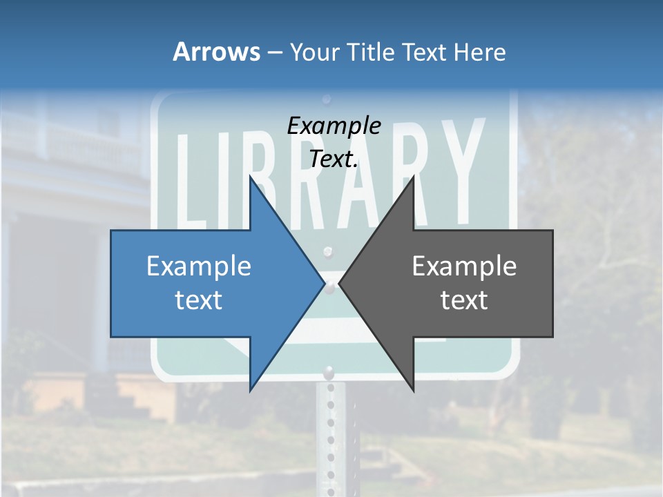 Background Signage Traffic PowerPoint Template